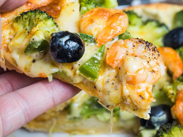 Mint matcha pomegranate